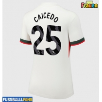 Chelsea Moises Caicedo #25 Auswärtstrikot Frauen 2025-26 Kurzarm